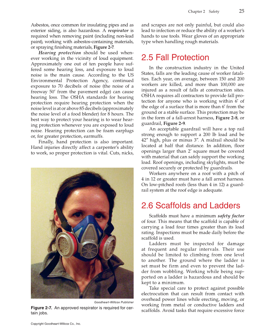 Modern Carpentry, 12th Edition page 25