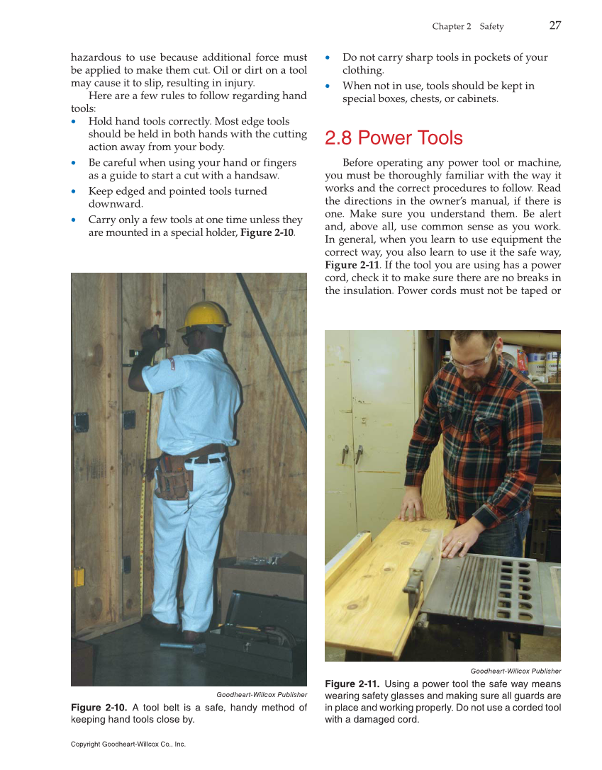 Modern Carpentry, 12th Edition page 27