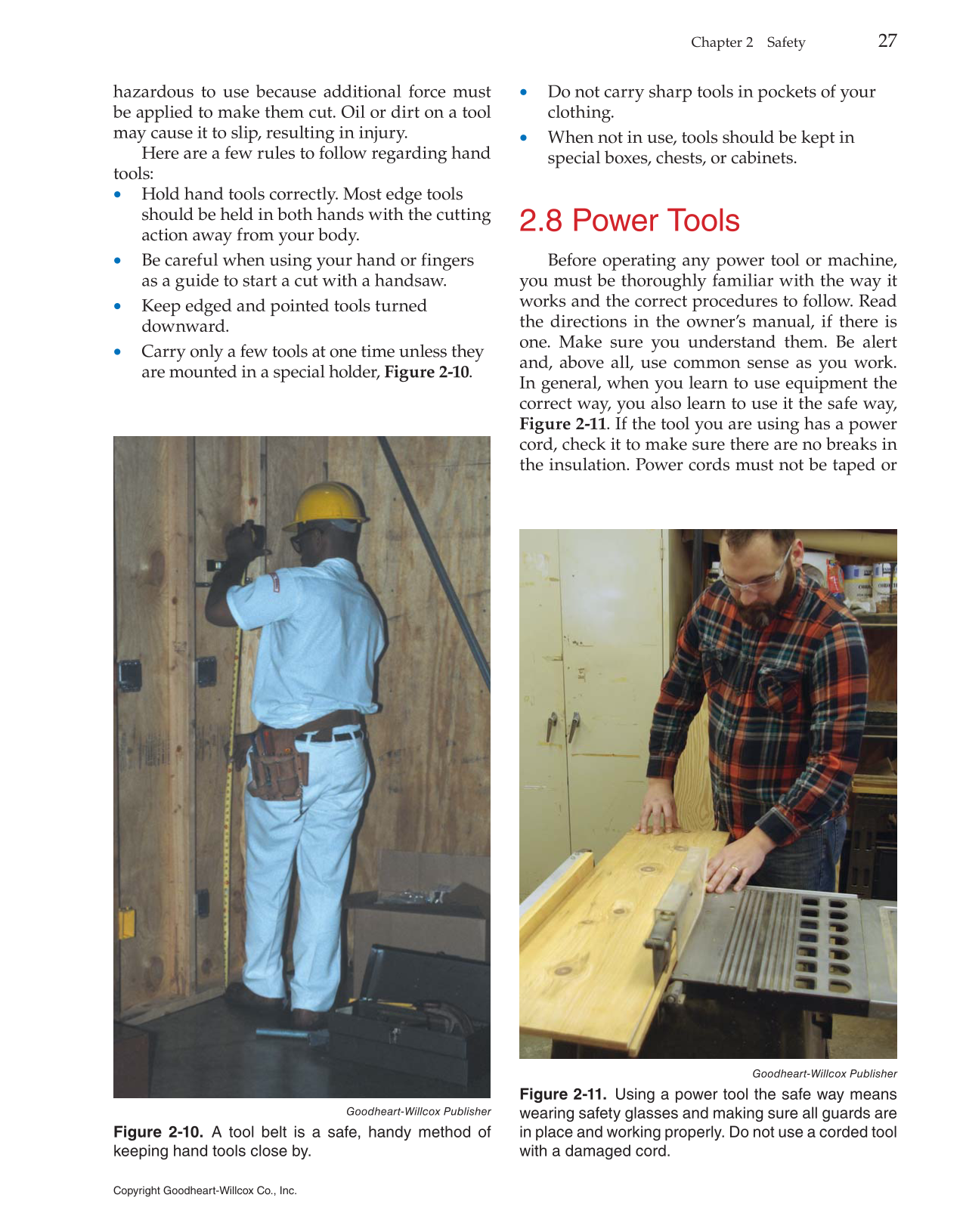 Modern Carpentry, 12th Edition page 27
