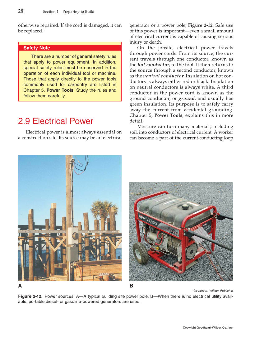 Modern Carpentry, 12th Edition page 28