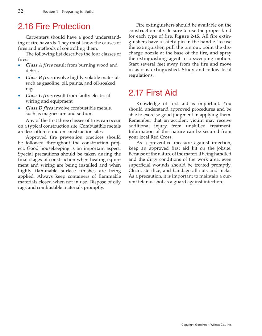 Modern Carpentry, 12th Edition page 32