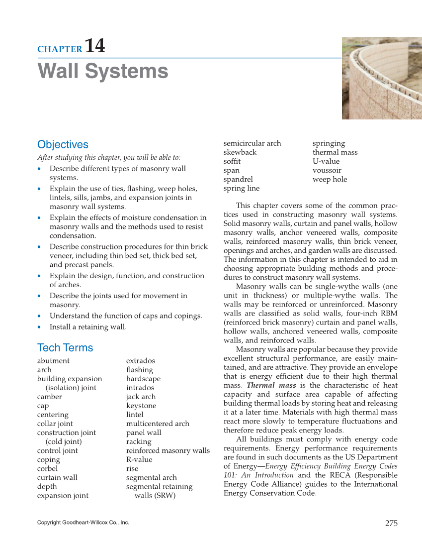 Modern Masonry: Brick, Block, Stone, 8th Edition page 275