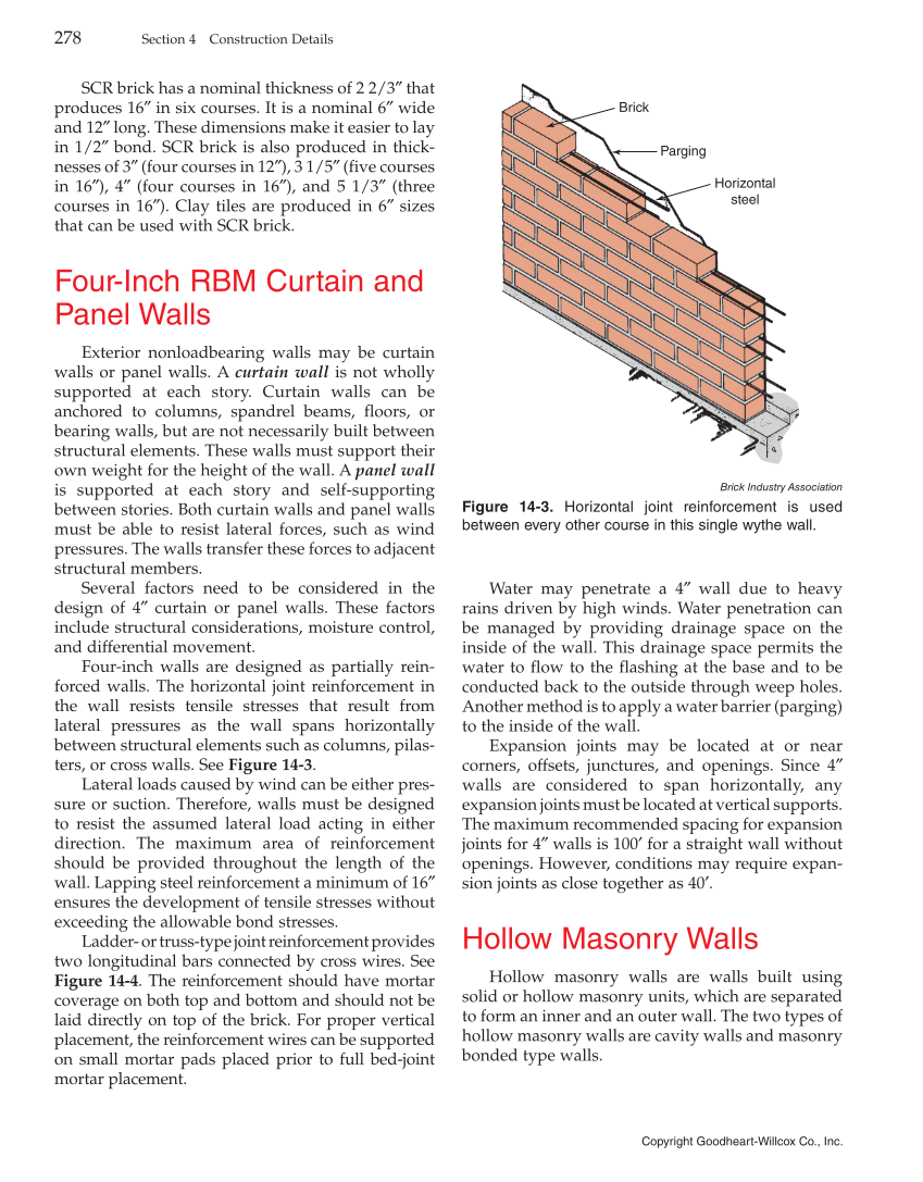 Modern Masonry: Brick, Block, Stone, 8th Edition page 278