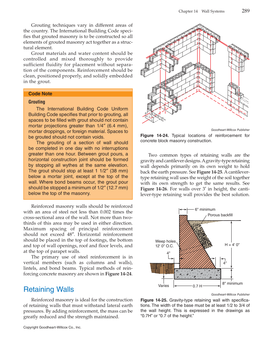 Modern Masonry: Brick, Block, Stone, 8th Edition page 289