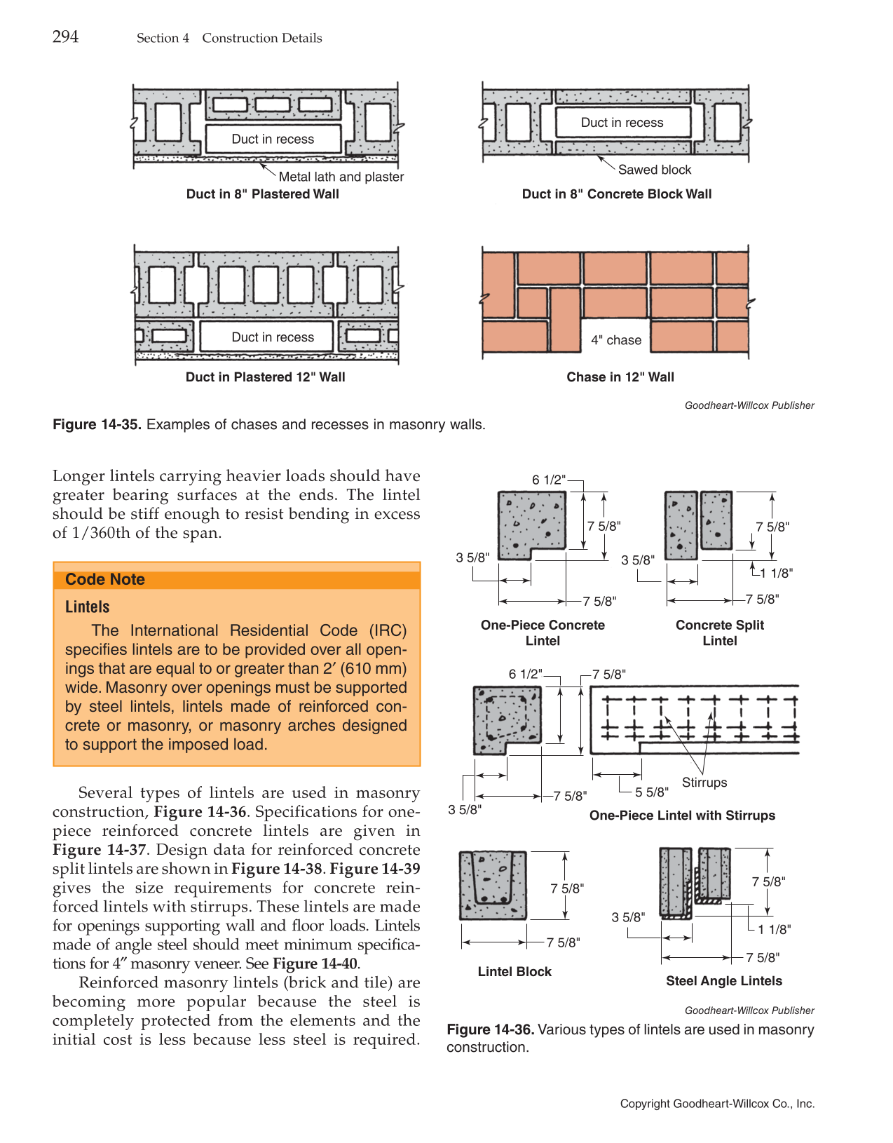 Modern Masonry: Brick, Block, Stone, 8th Edition page 294