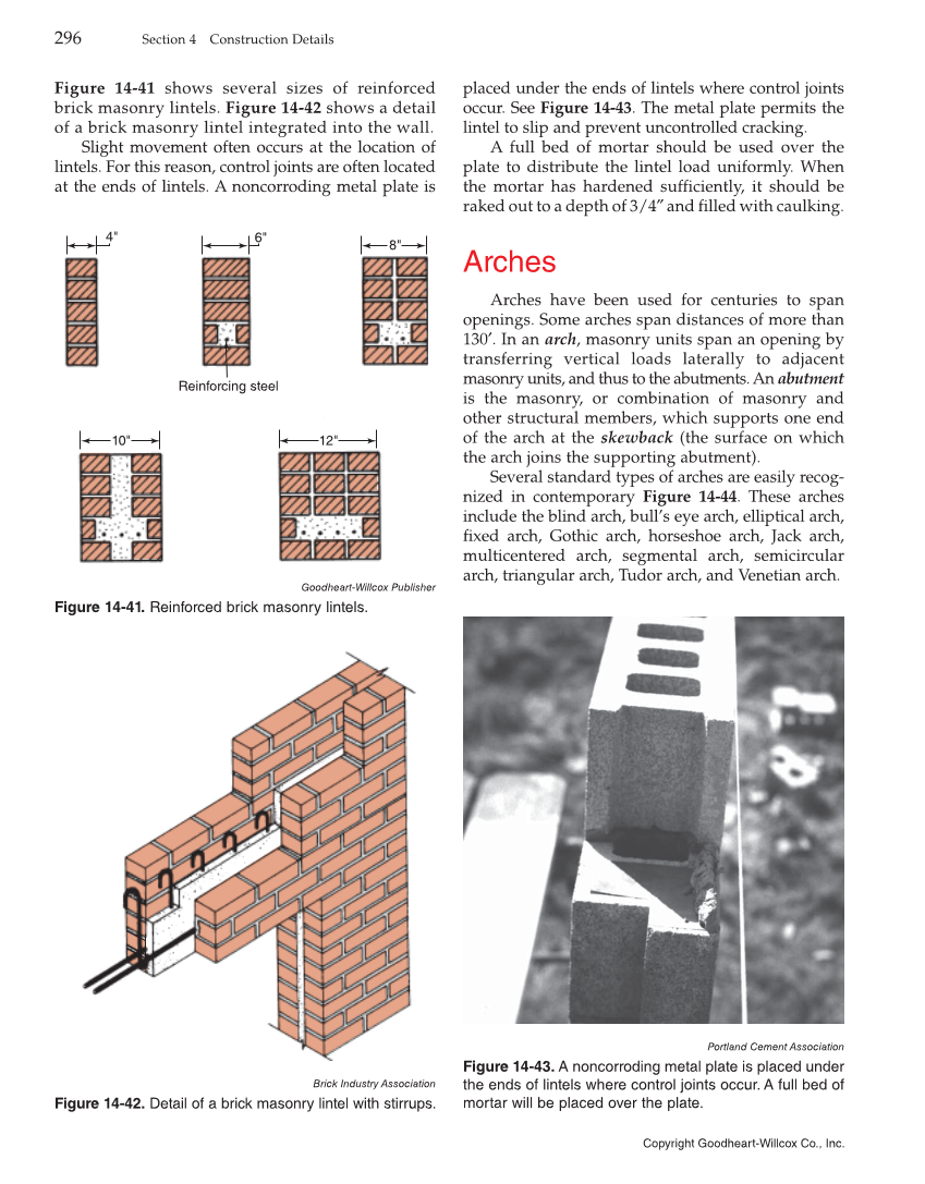 Modern Masonry: Brick, Block, Stone, 8th Edition page 296