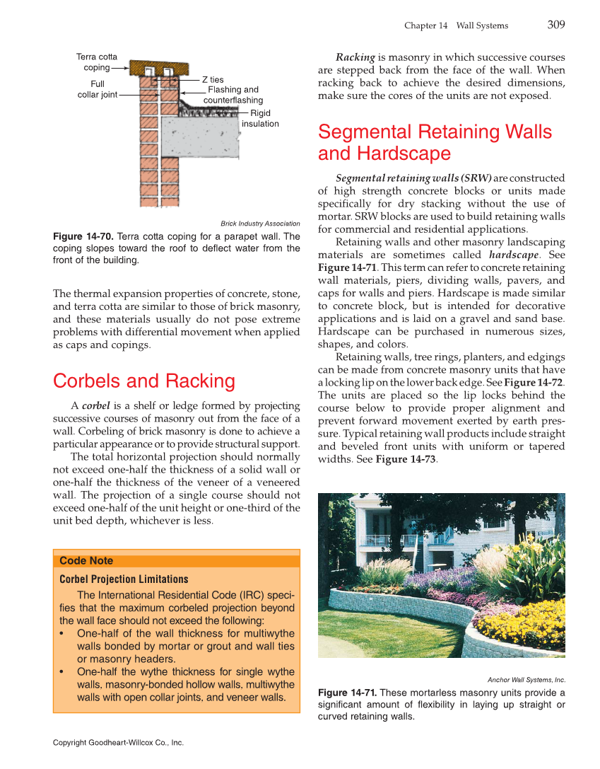 Modern Masonry: Brick, Block, Stone, 8th Edition page 309