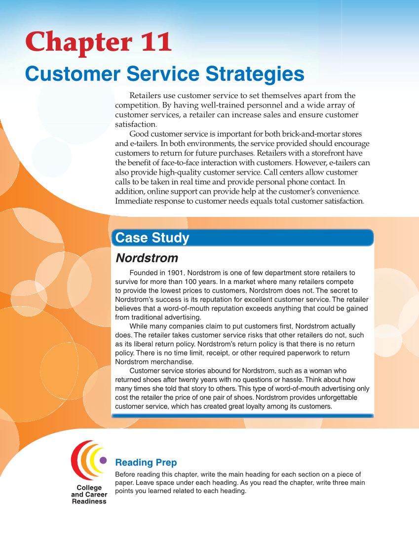 Retailing and E-tailing, 1st Edition page 238