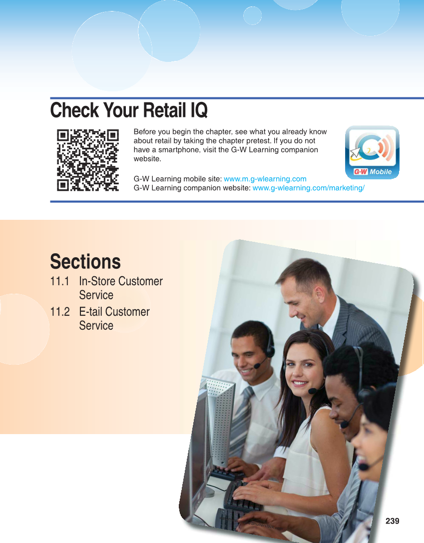 Retailing and E-tailing, 1st Edition page 239