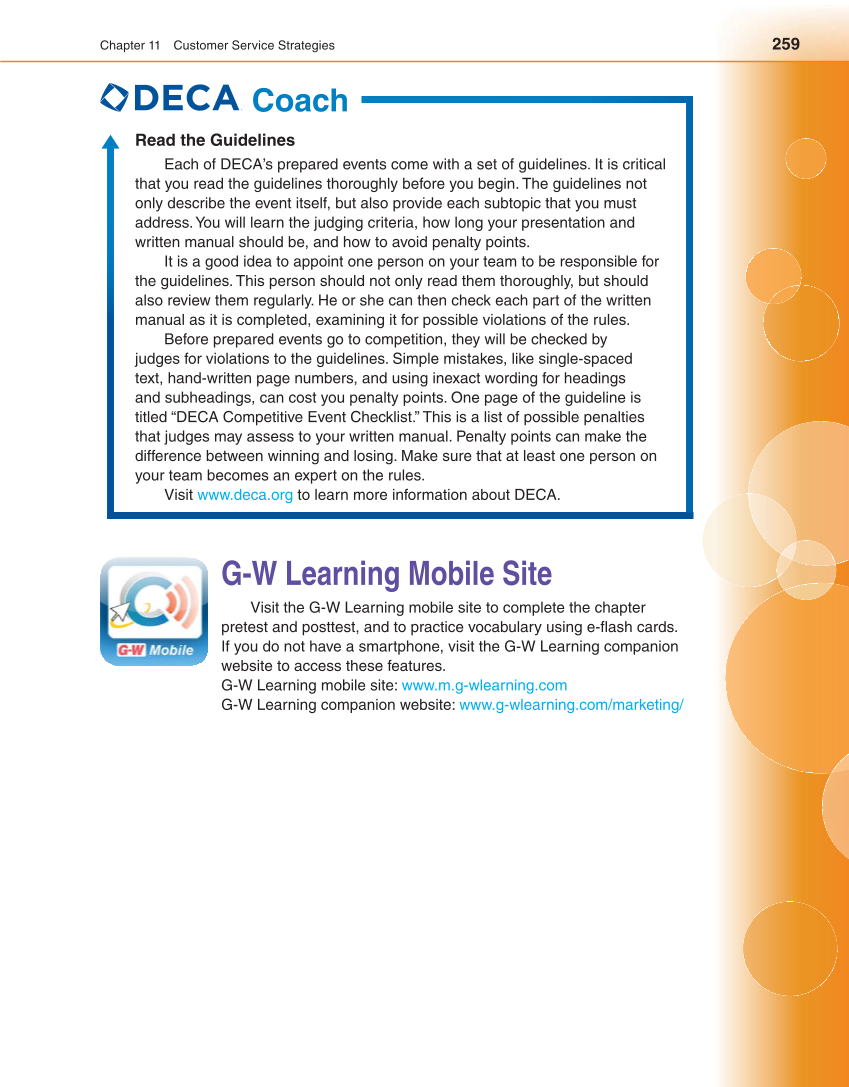 Retailing and E-tailing, 1st Edition page 259