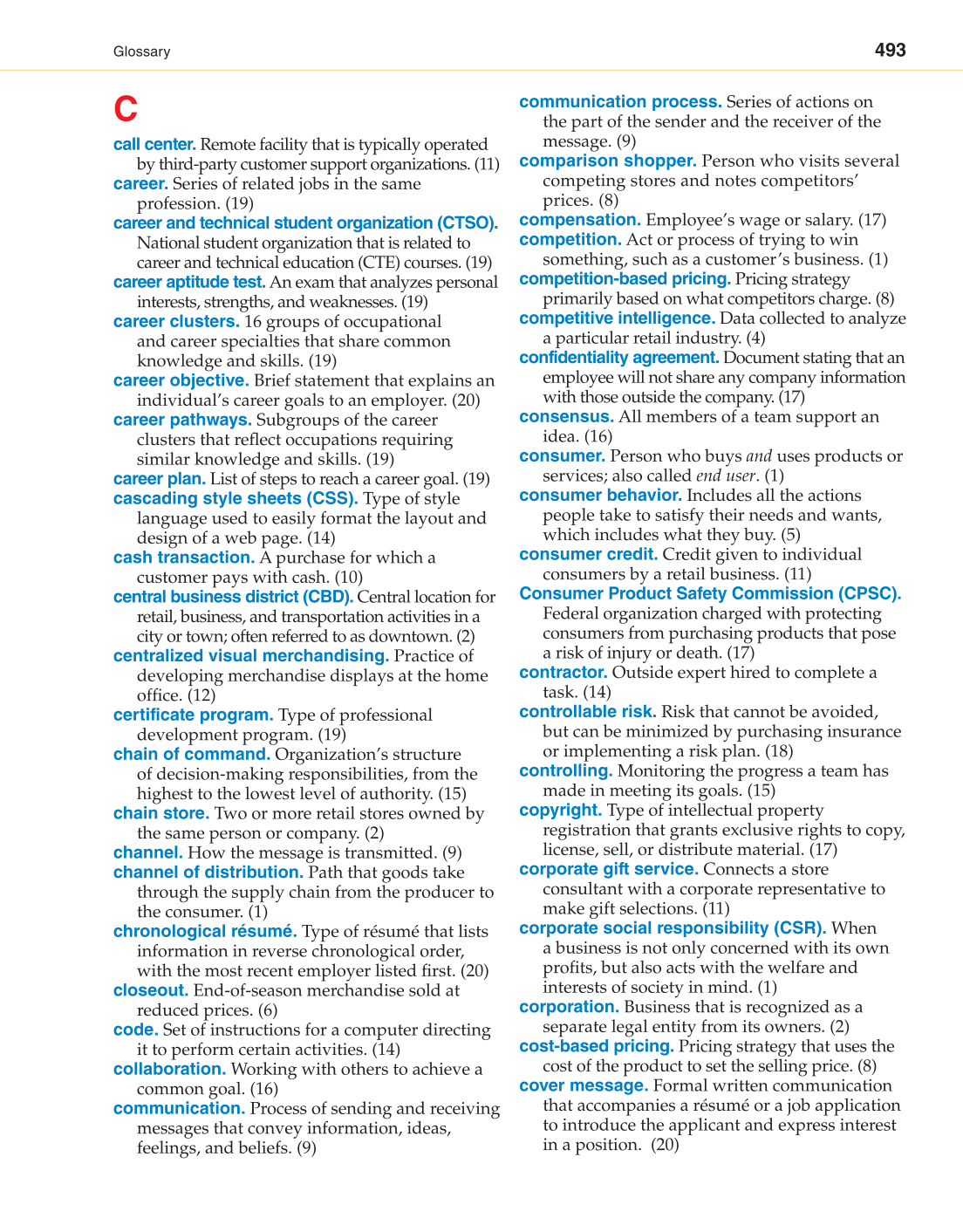 Retailing and E-tailing, 1st Edition page 493