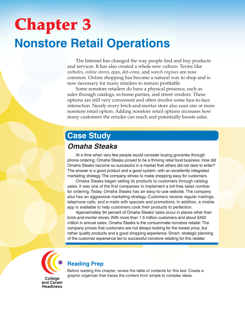 Retailing and E-tailing, 1st Edition page 50