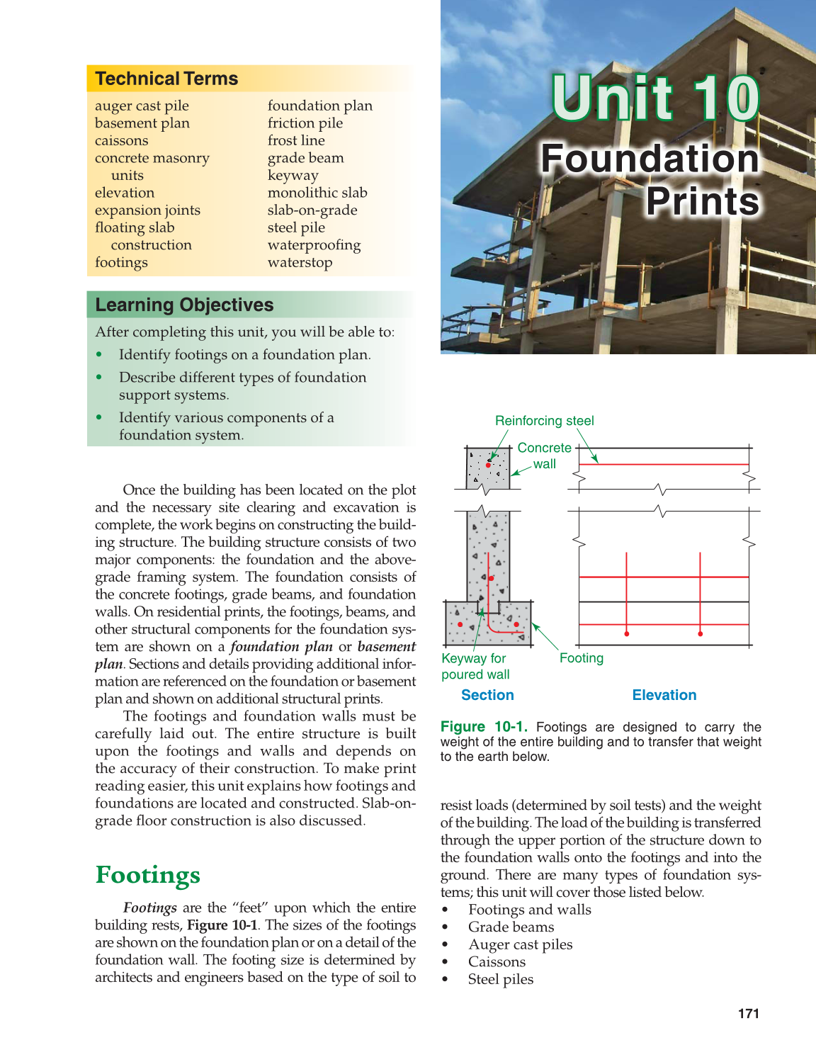Print Reading for Construction, 6th Edition page 171