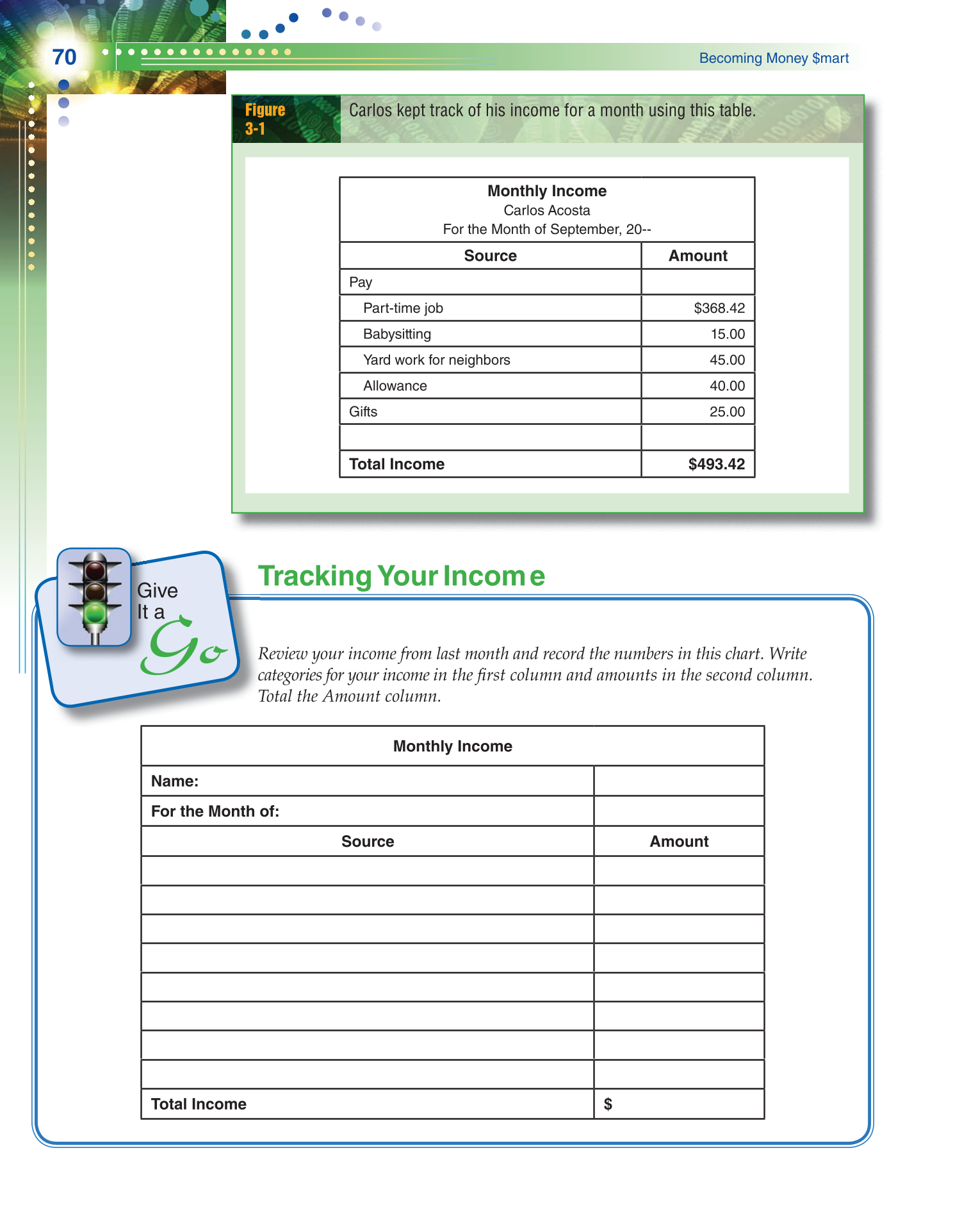 Becoming Money $mart: A Simulation for Financial Decision Making, 1st Edition page 70