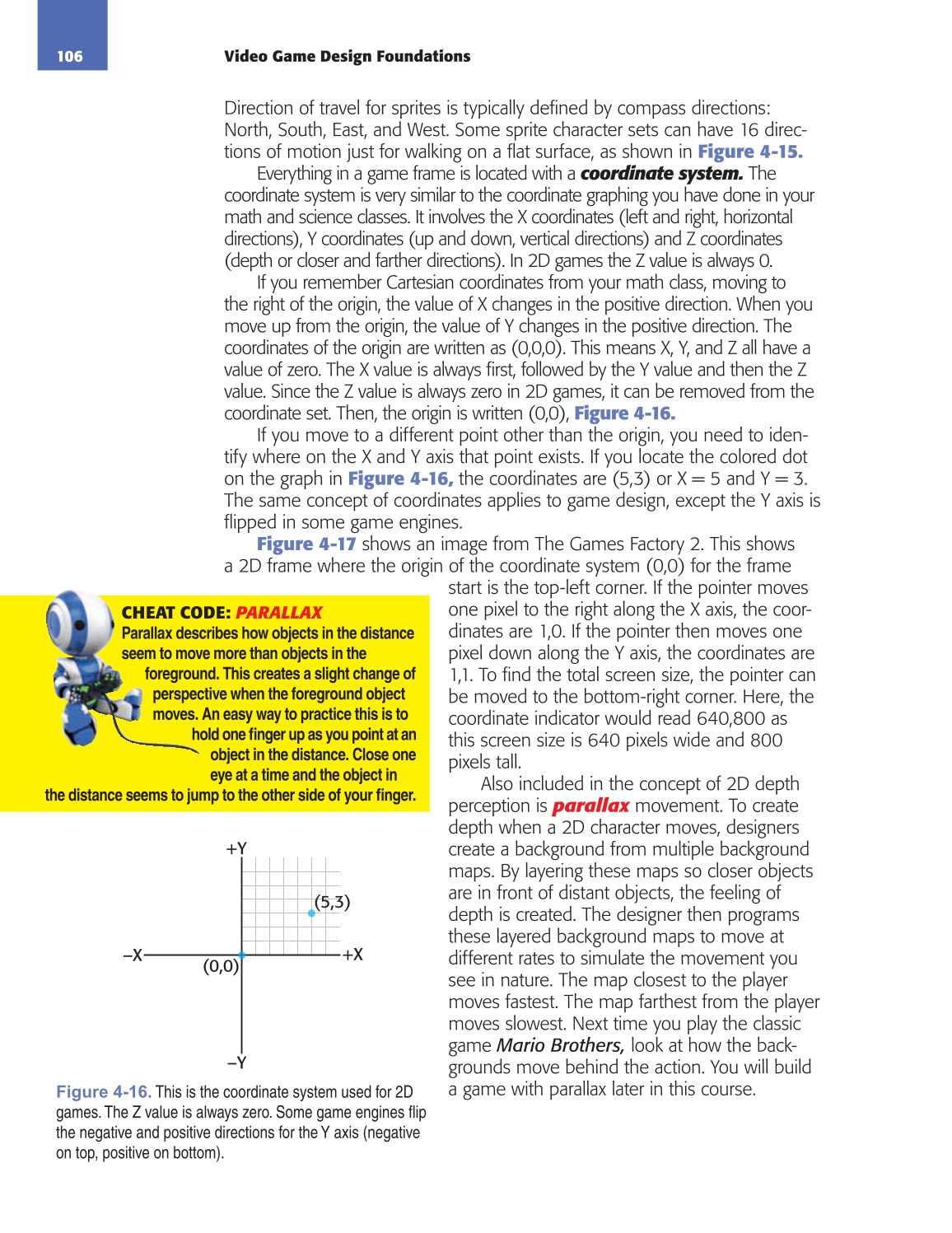 Video Game Design Foundations, 1st Edition page 106