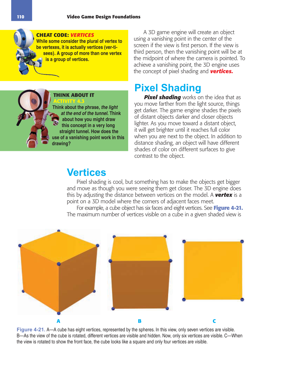 Video Game Design Foundations, 1st Edition page 110