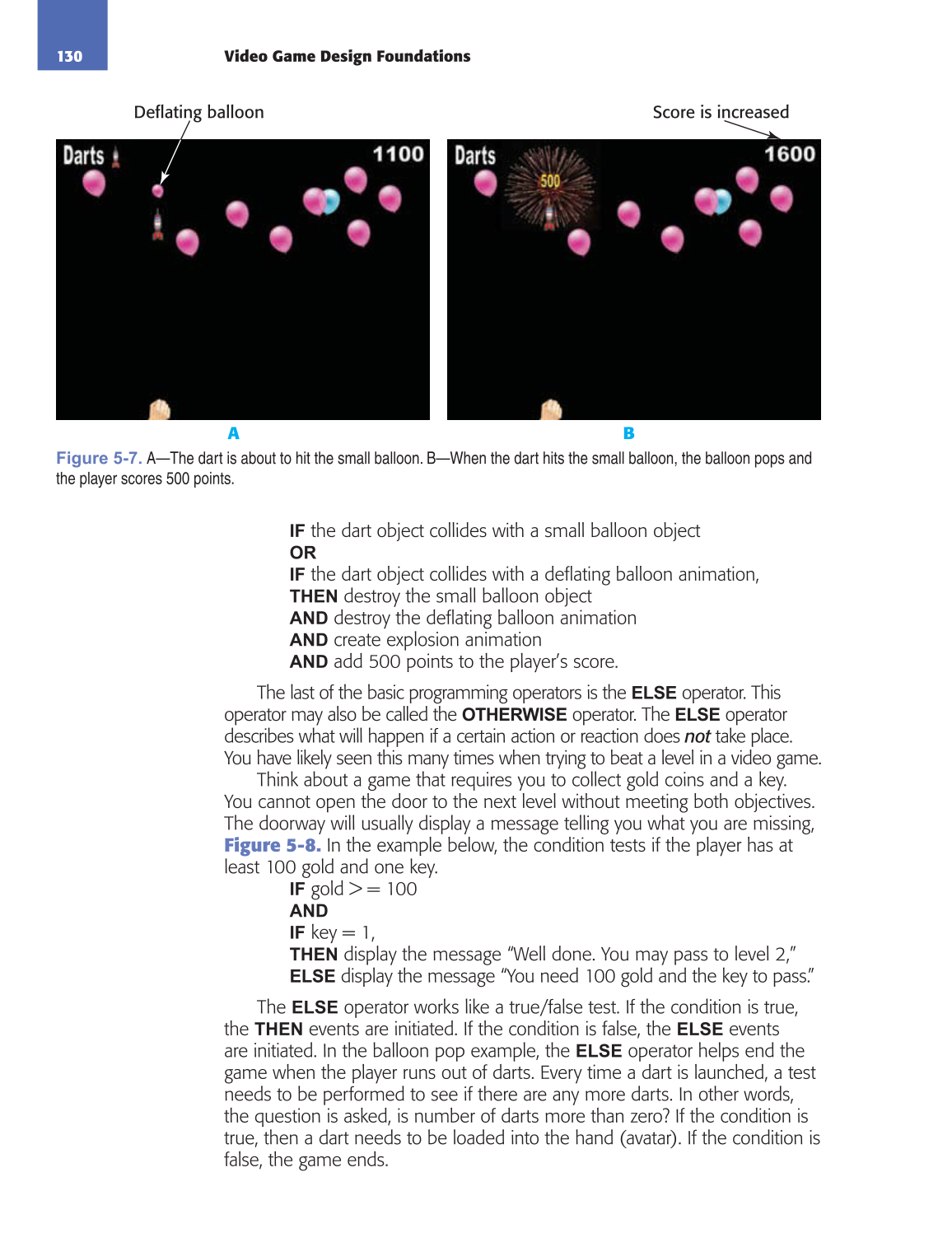 Video Game Design Foundations, 1st Edition page 130