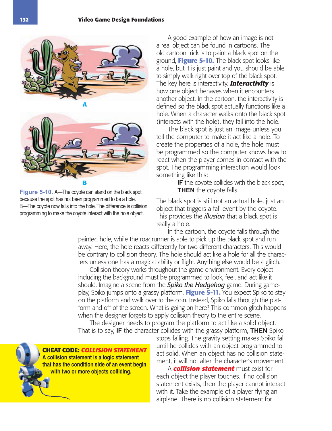 Video Game Design Foundations, 1st Edition page 132
