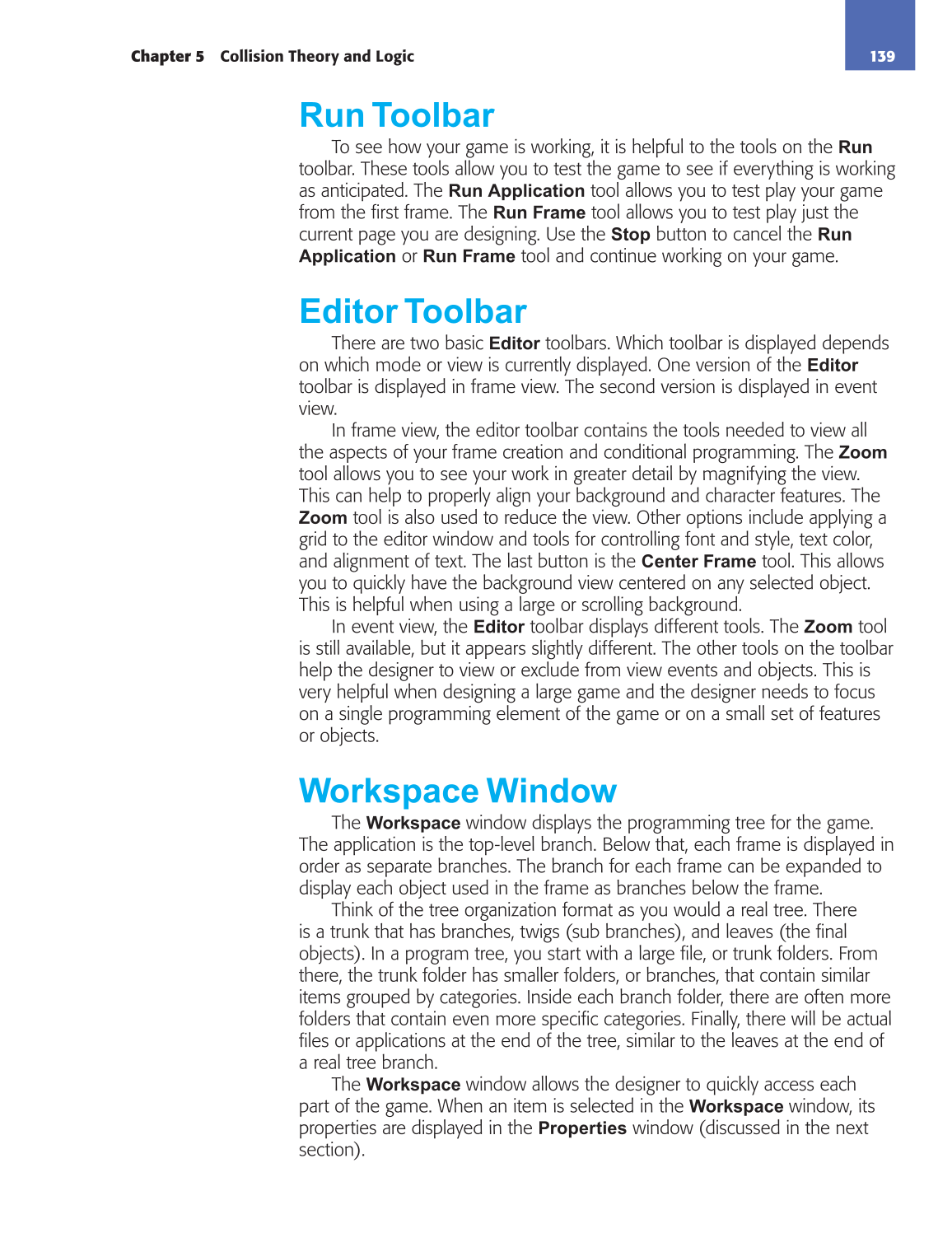 Video Game Design Foundations, 1st Edition page 139
