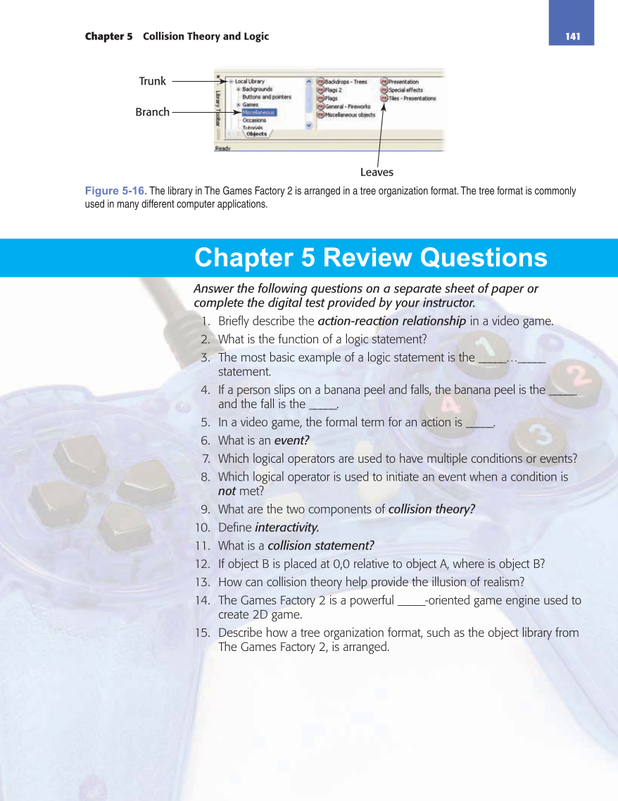 Video Game Design Foundations, 1st Edition page 141