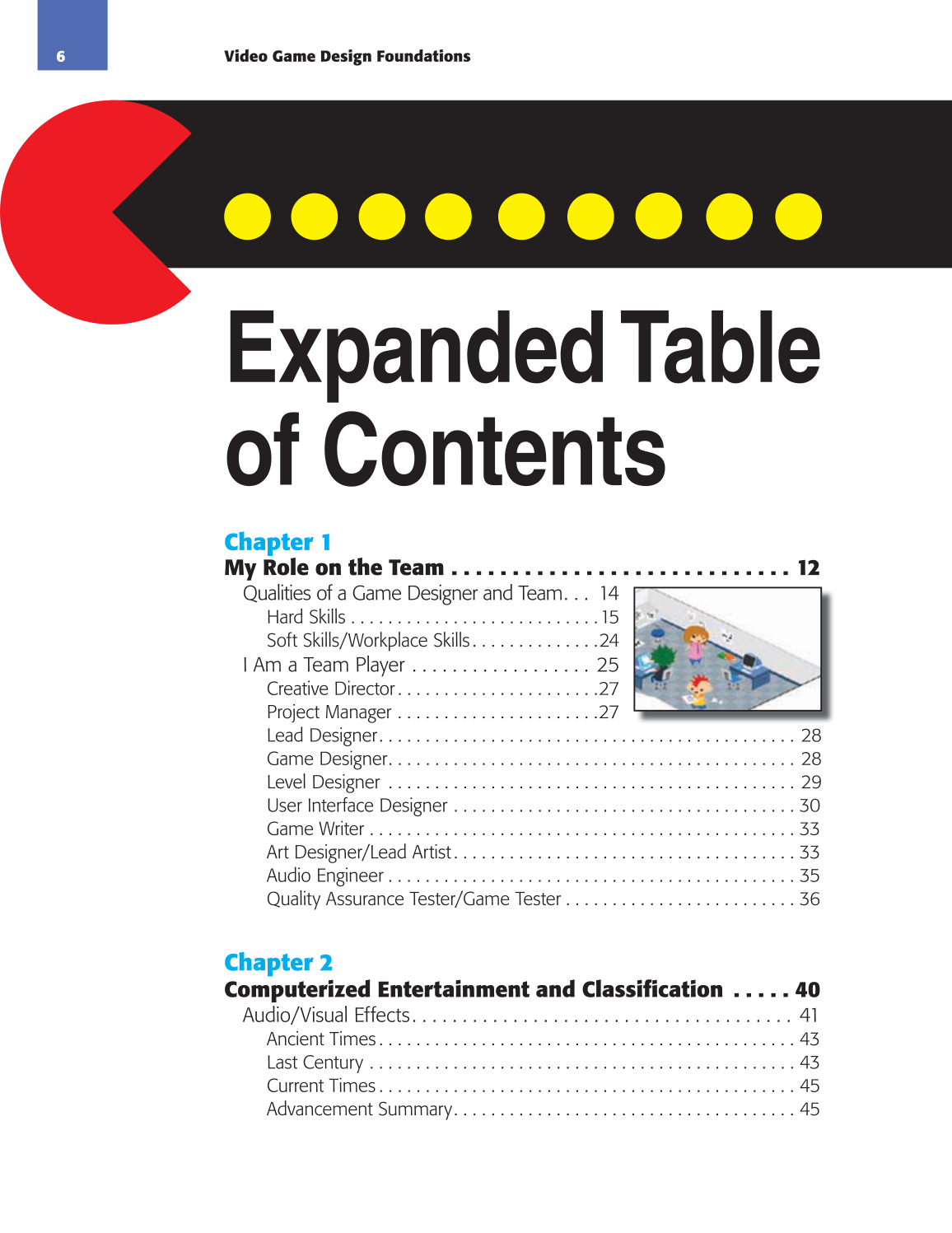Video Game Design Foundations, 1st Edition page 6