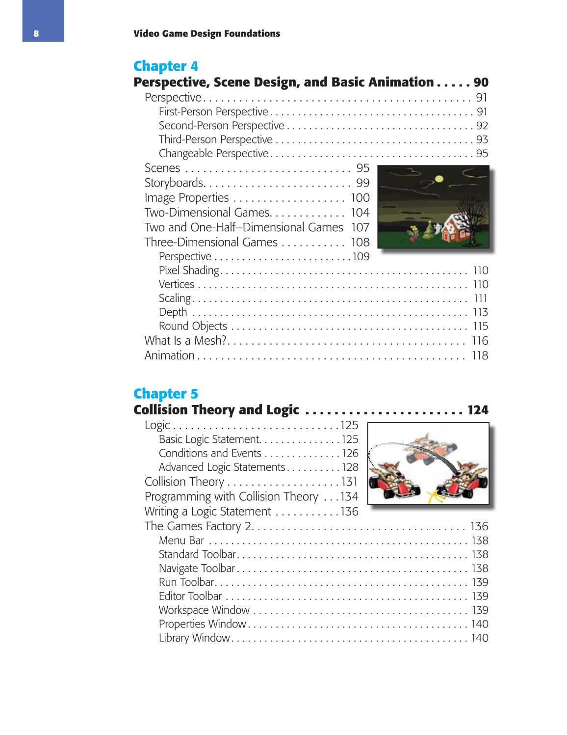 Video Game Design Foundations, 1st Edition page 8