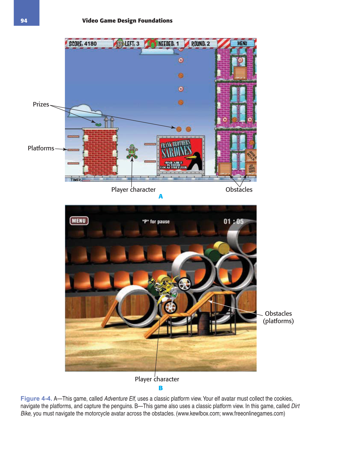 Video Game Design Foundations, 1st Edition page 94