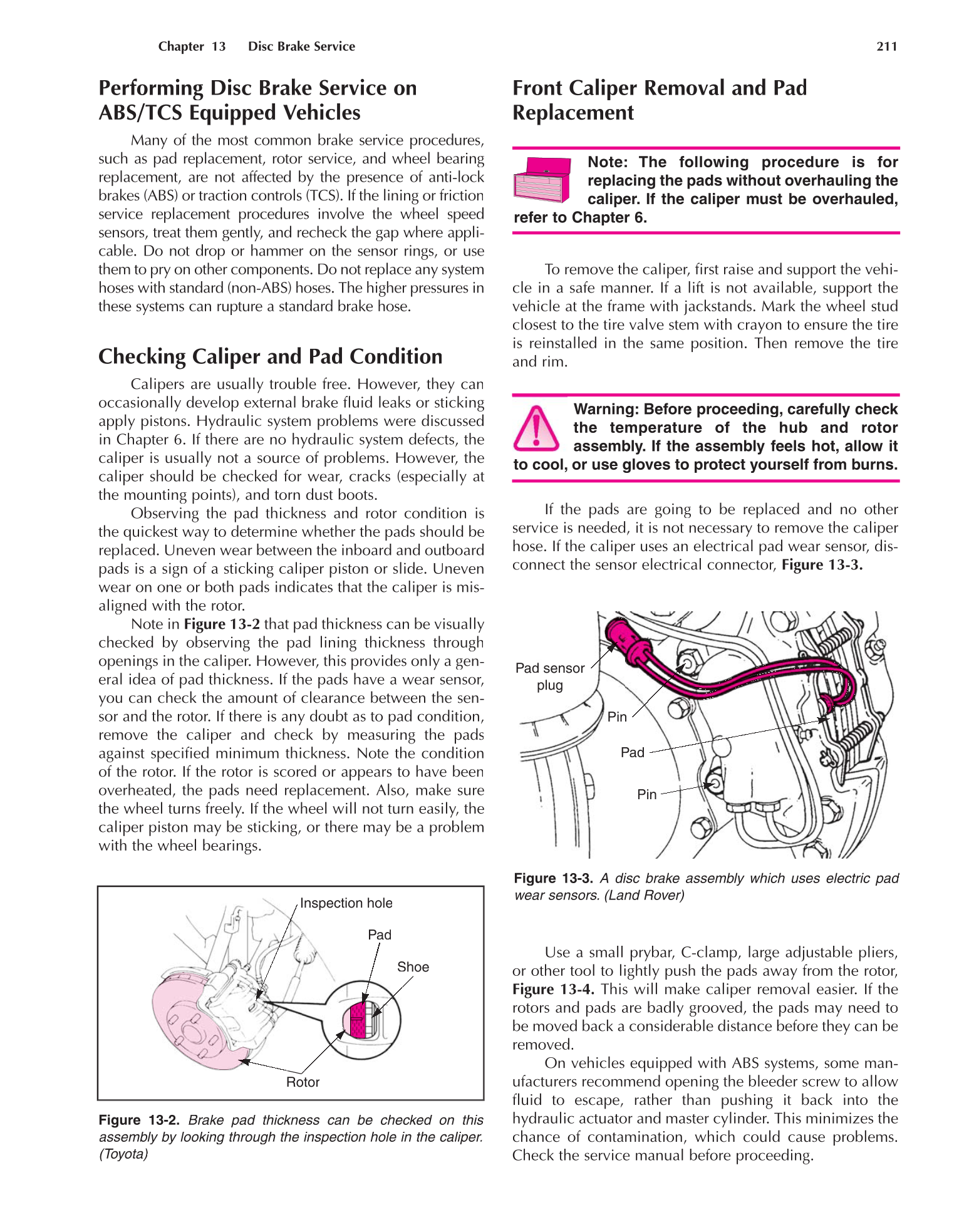 Auto Brakes, A5, 3rd Edition page 211