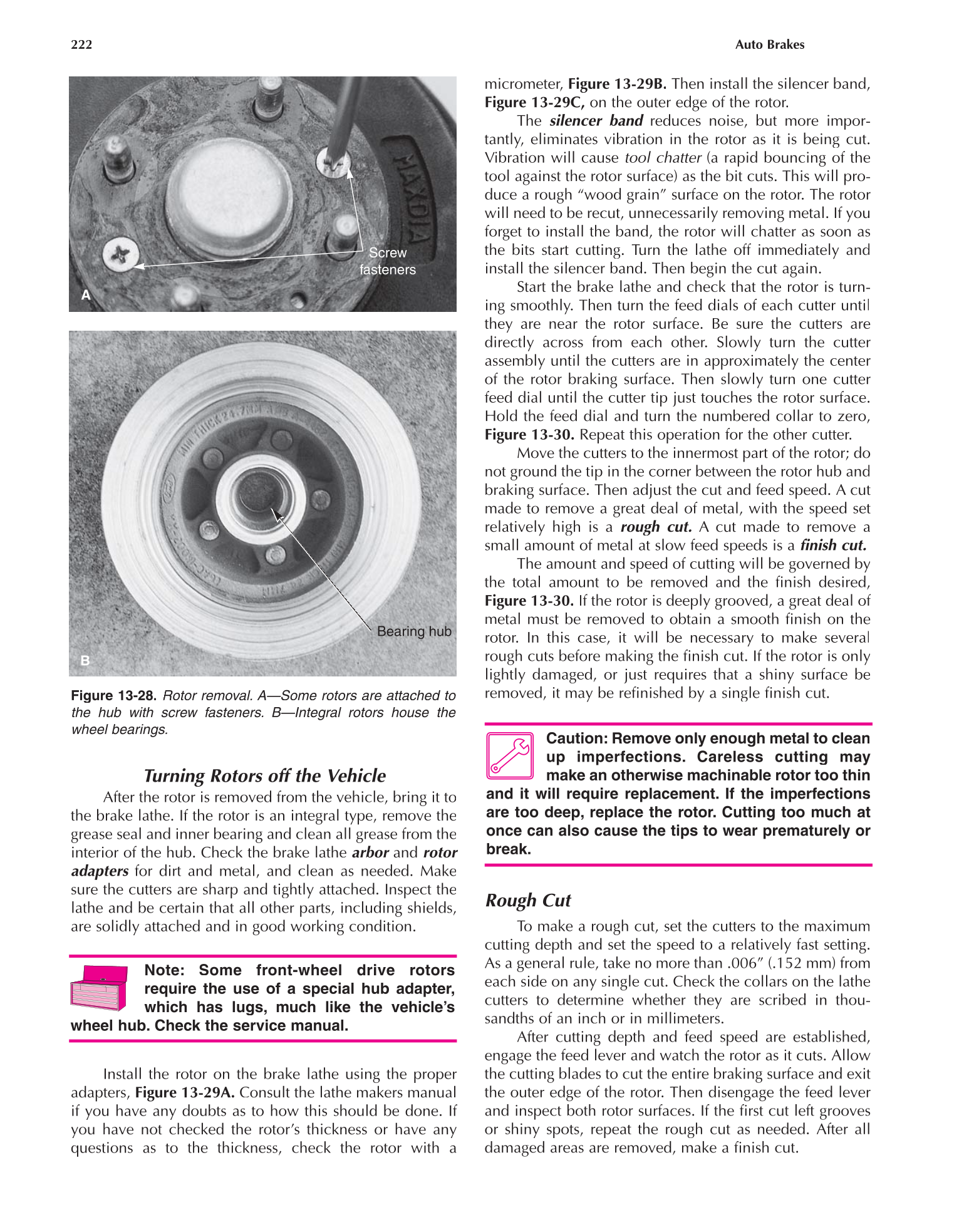 Auto Brakes, A5, 3rd Edition page 222