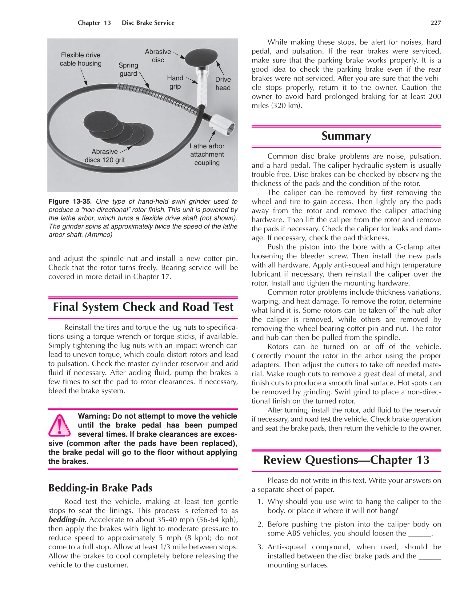 Auto Brakes, A5, 3rd Edition page 227