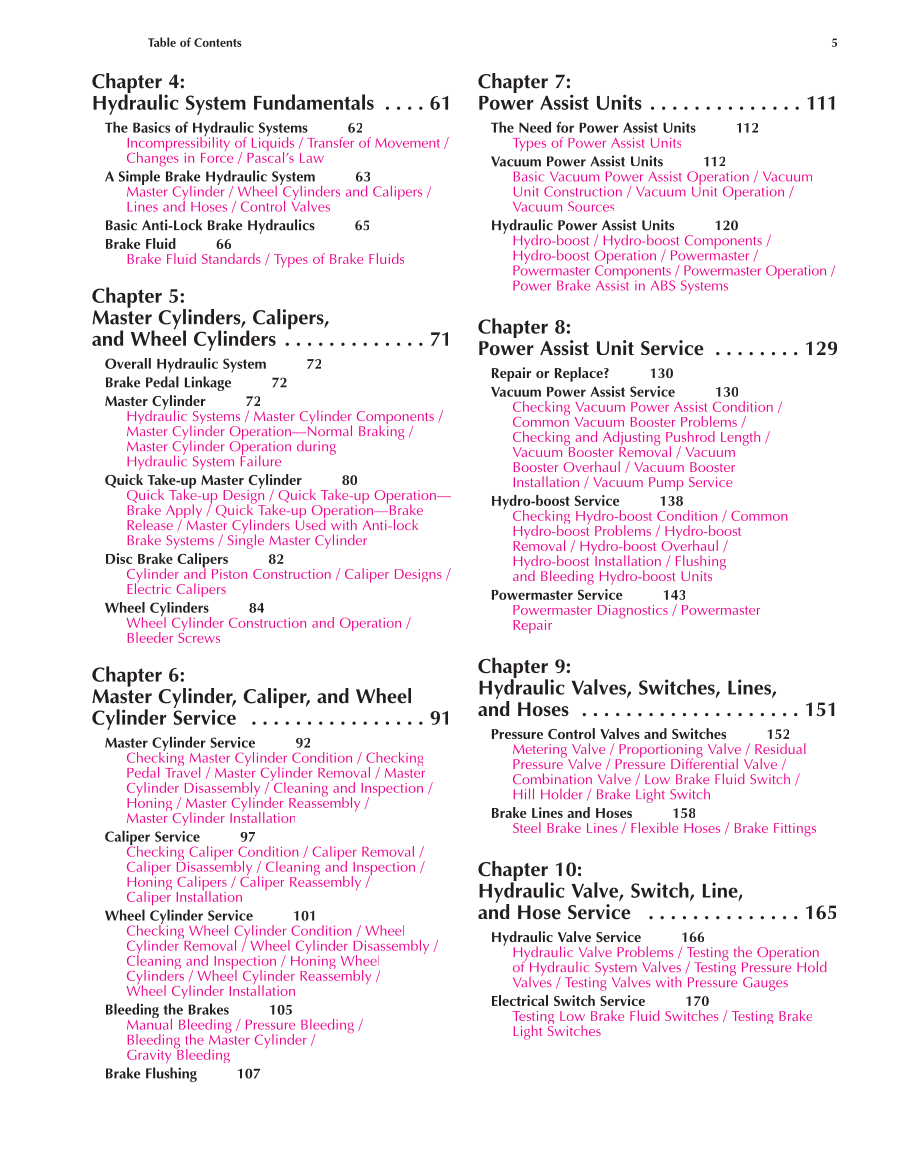 Auto Brakes, A5, 3rd Edition page 5