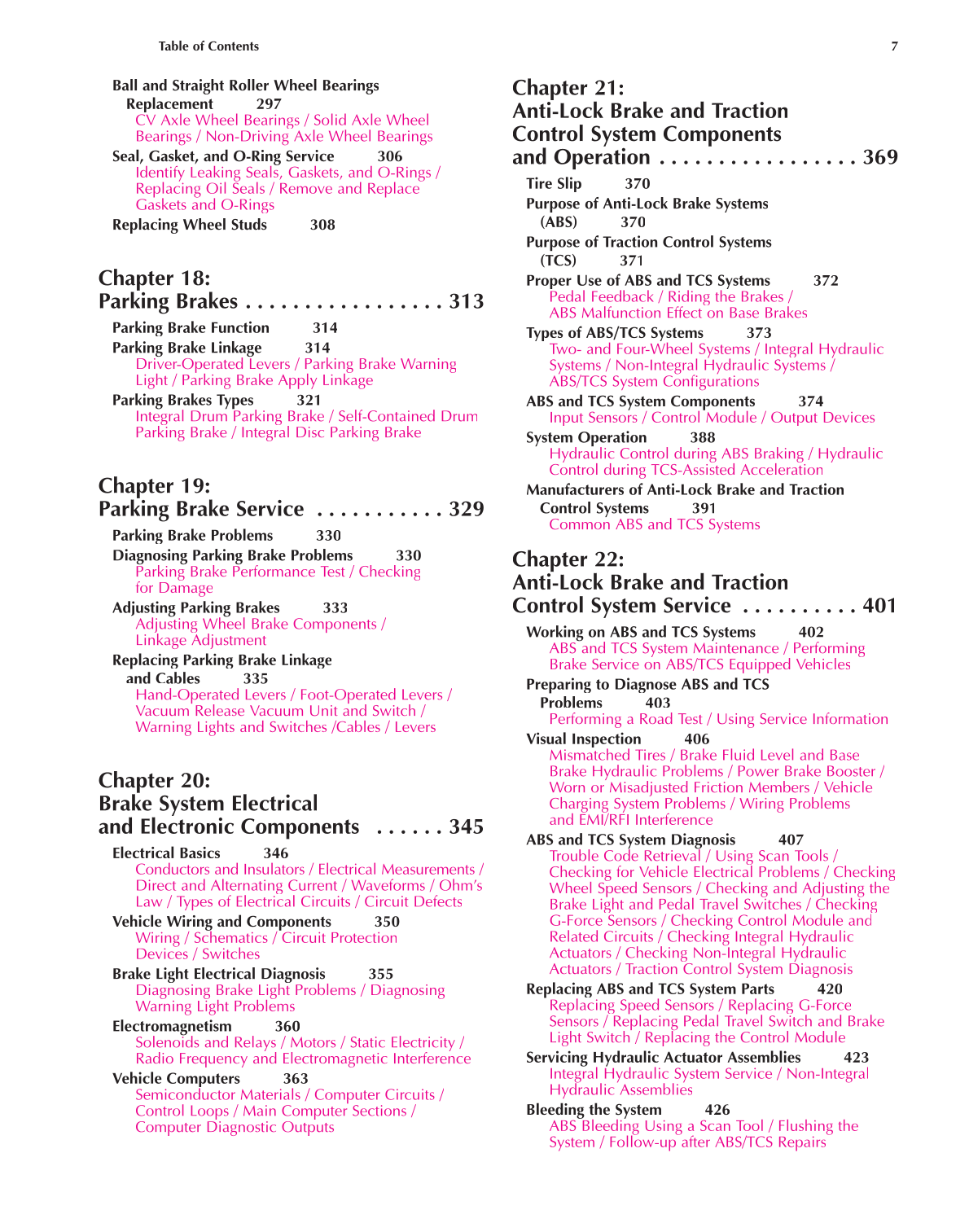 Auto Brakes, A5, 3rd Edition page 7