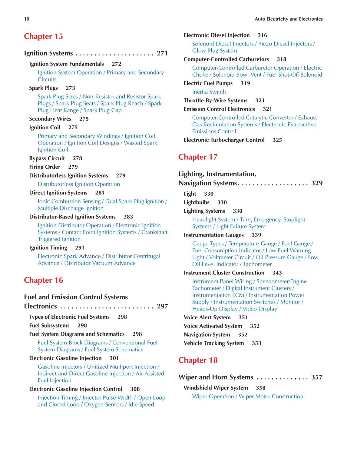 Auto Electricity and Electronics, A6, 5th Edition page 10