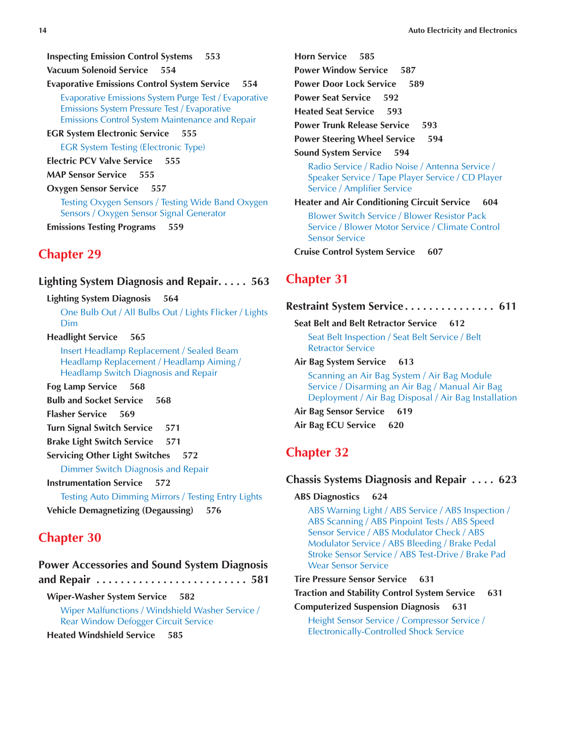 Auto Electricity and Electronics, A6, 5th Edition page 14