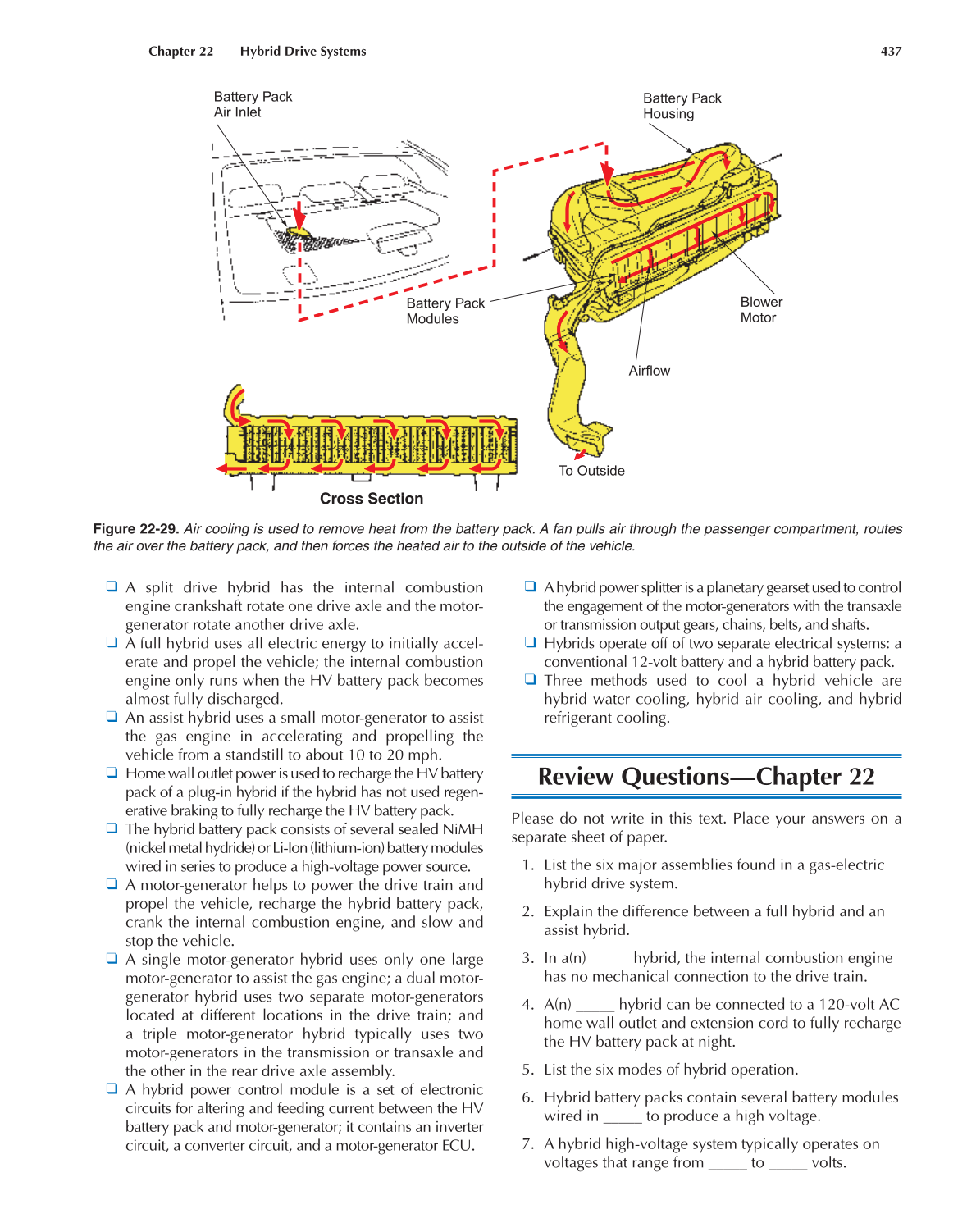 Auto Electricity and Electronics, A6, 5th Edition page 437
