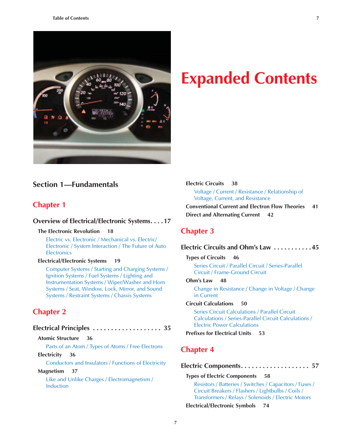 Auto Electricity and Electronics, A6, 5th Edition page 7