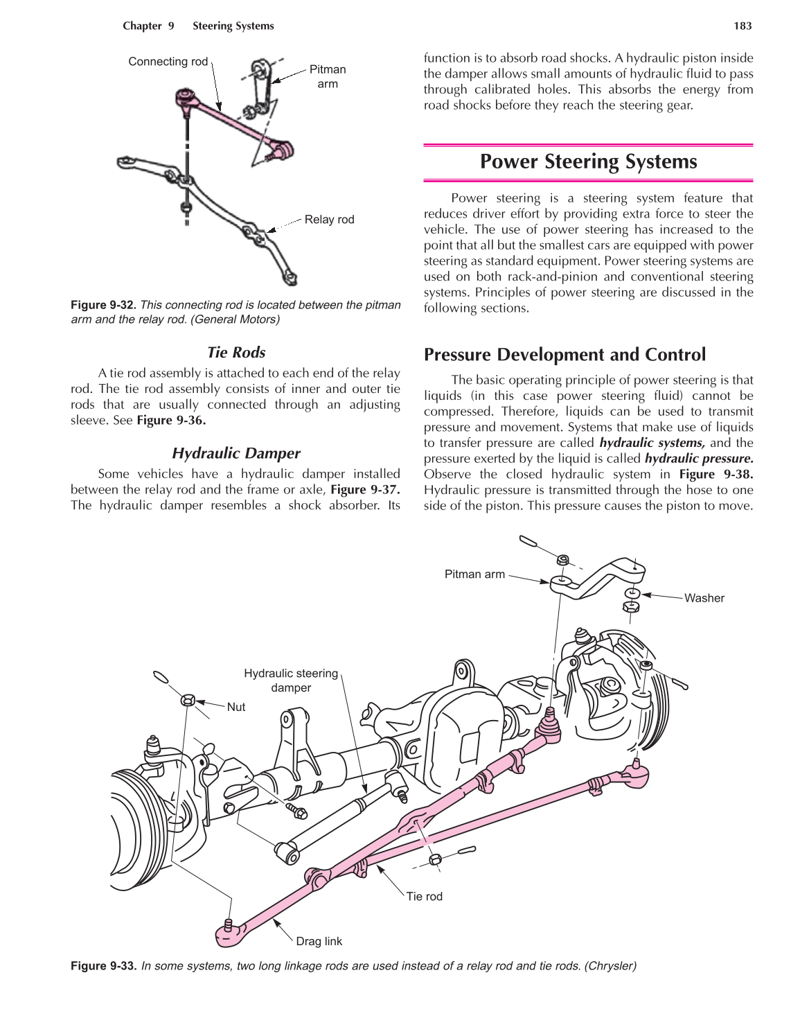 Auto Suspension and Steering, A4, 3rd Edition page 183