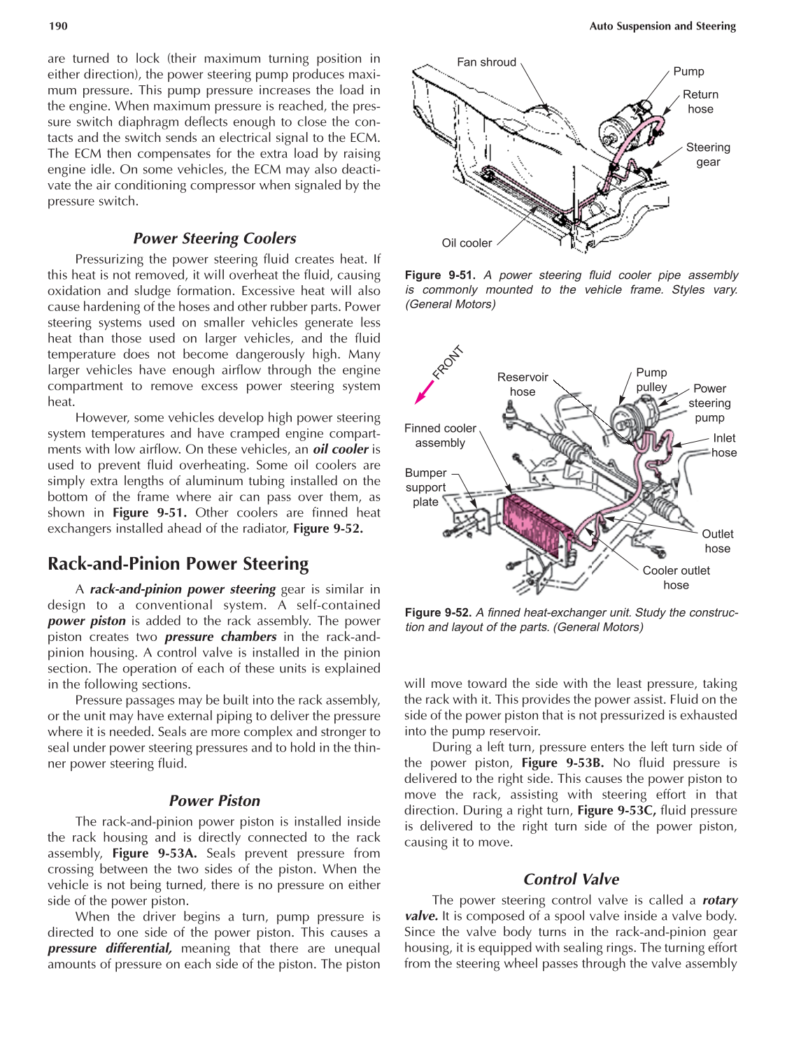 Auto Suspension and Steering, A4, 3rd Edition page 190