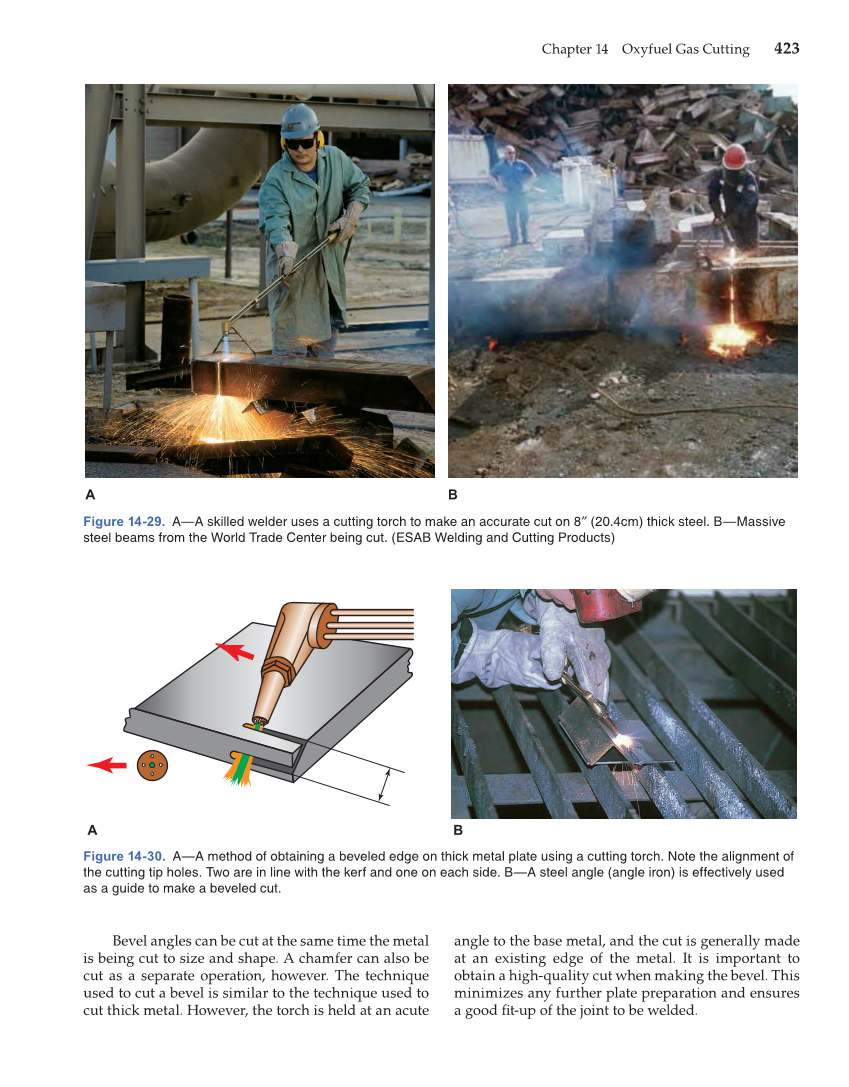 Modern Welding, 11th Edition page 423