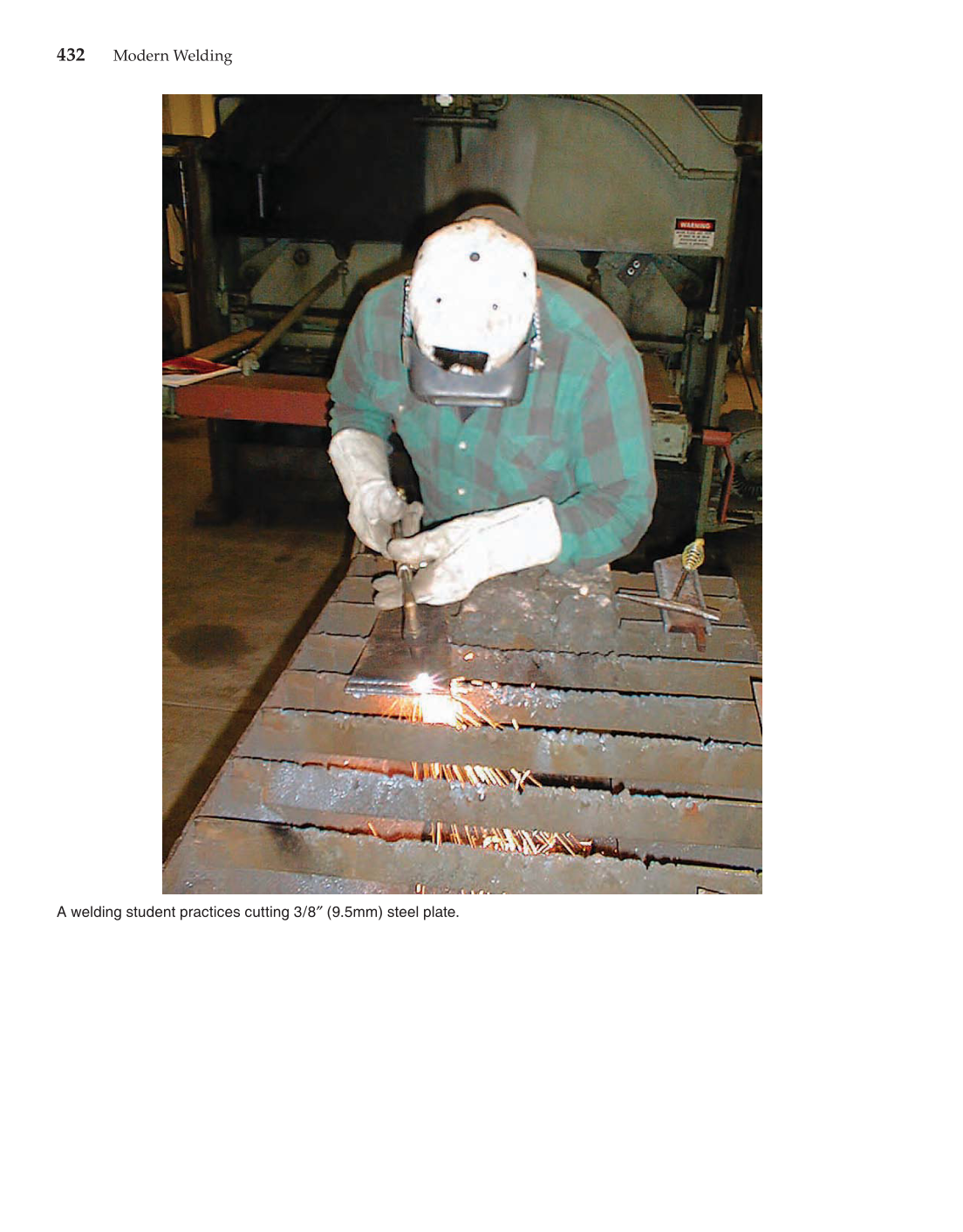 Modern Welding, 11th Edition page 432