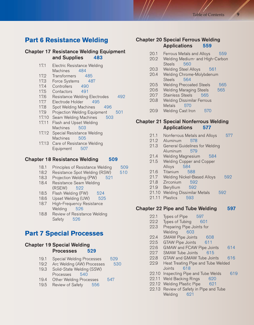 Modern Welding, 11th Edition page 9