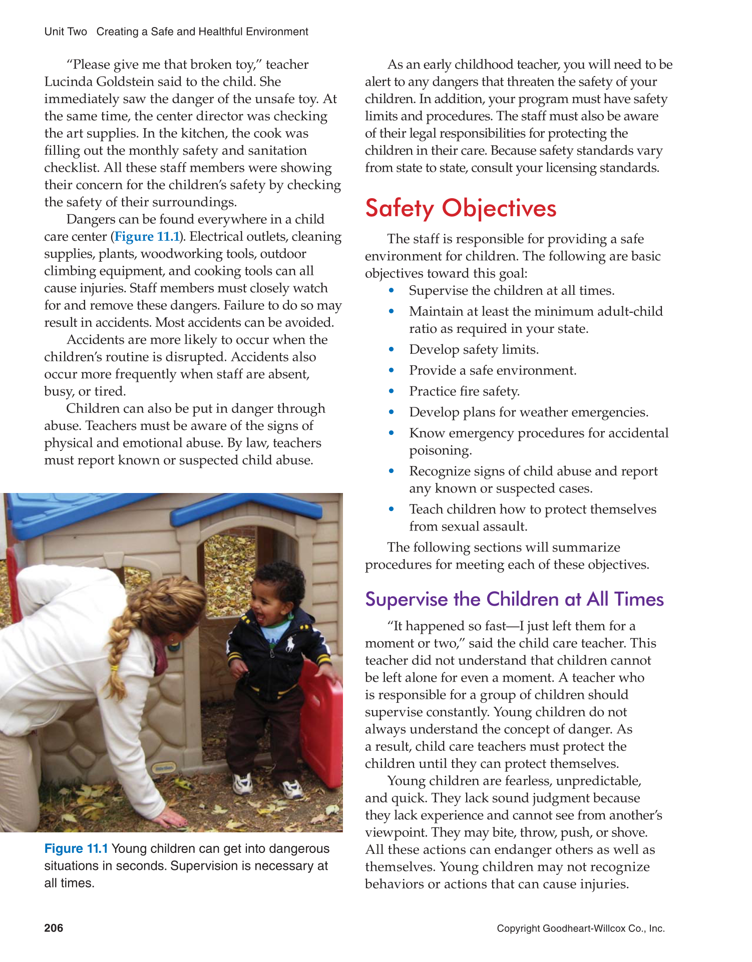 Working with Young Children, 8th Edition page 206