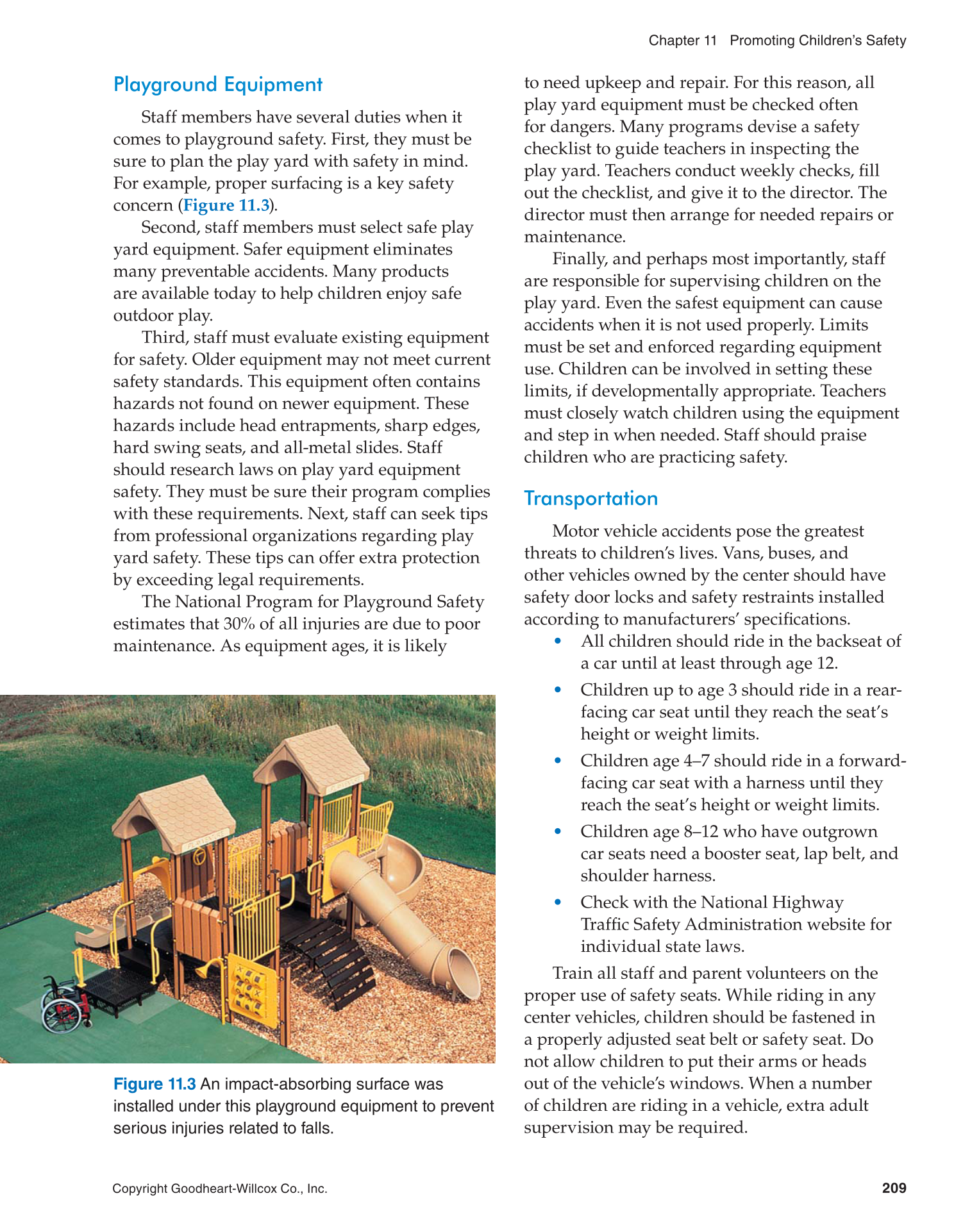 Working with Young Children, 8th Edition page 209