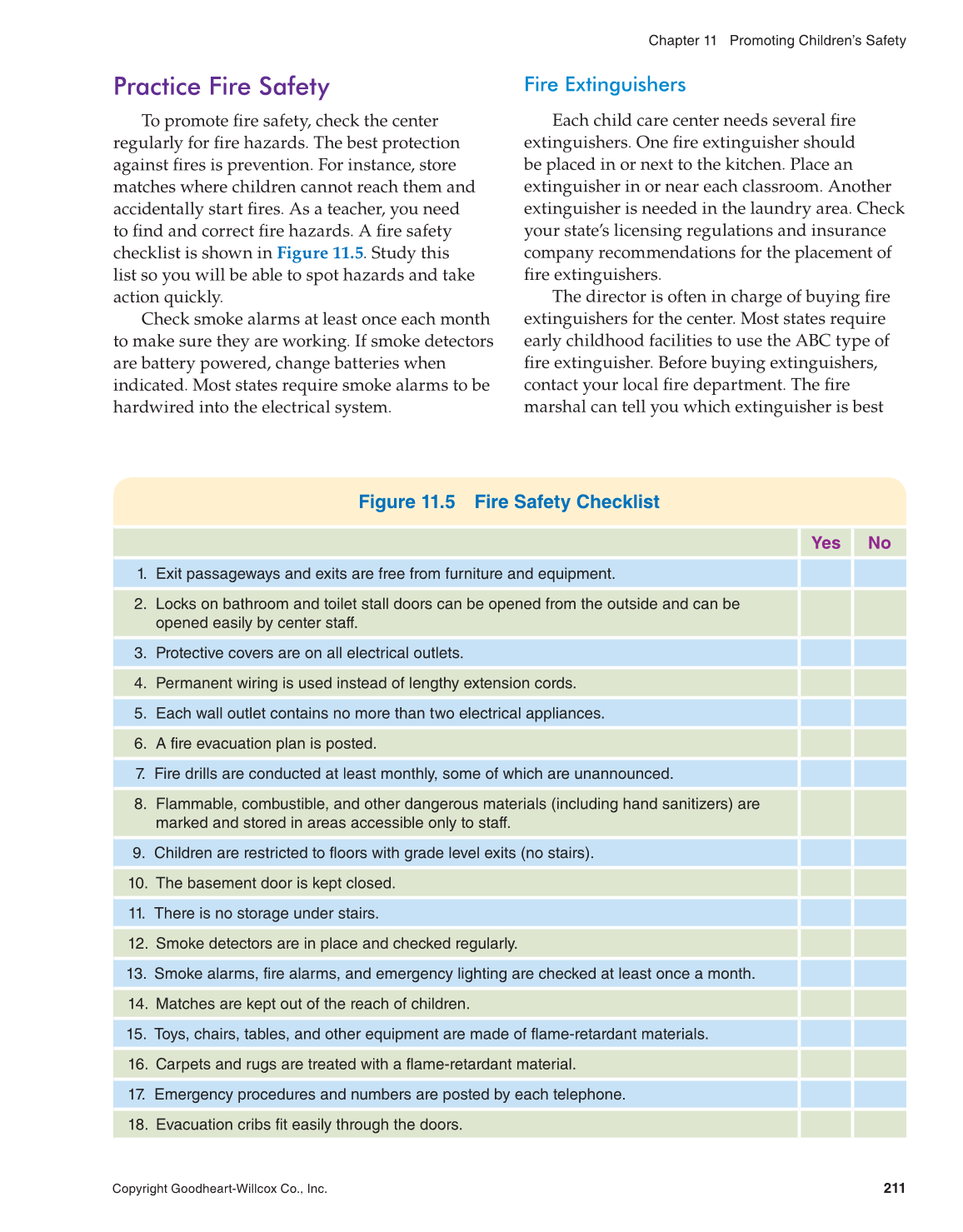 Working with Young Children, 8th Edition page 211