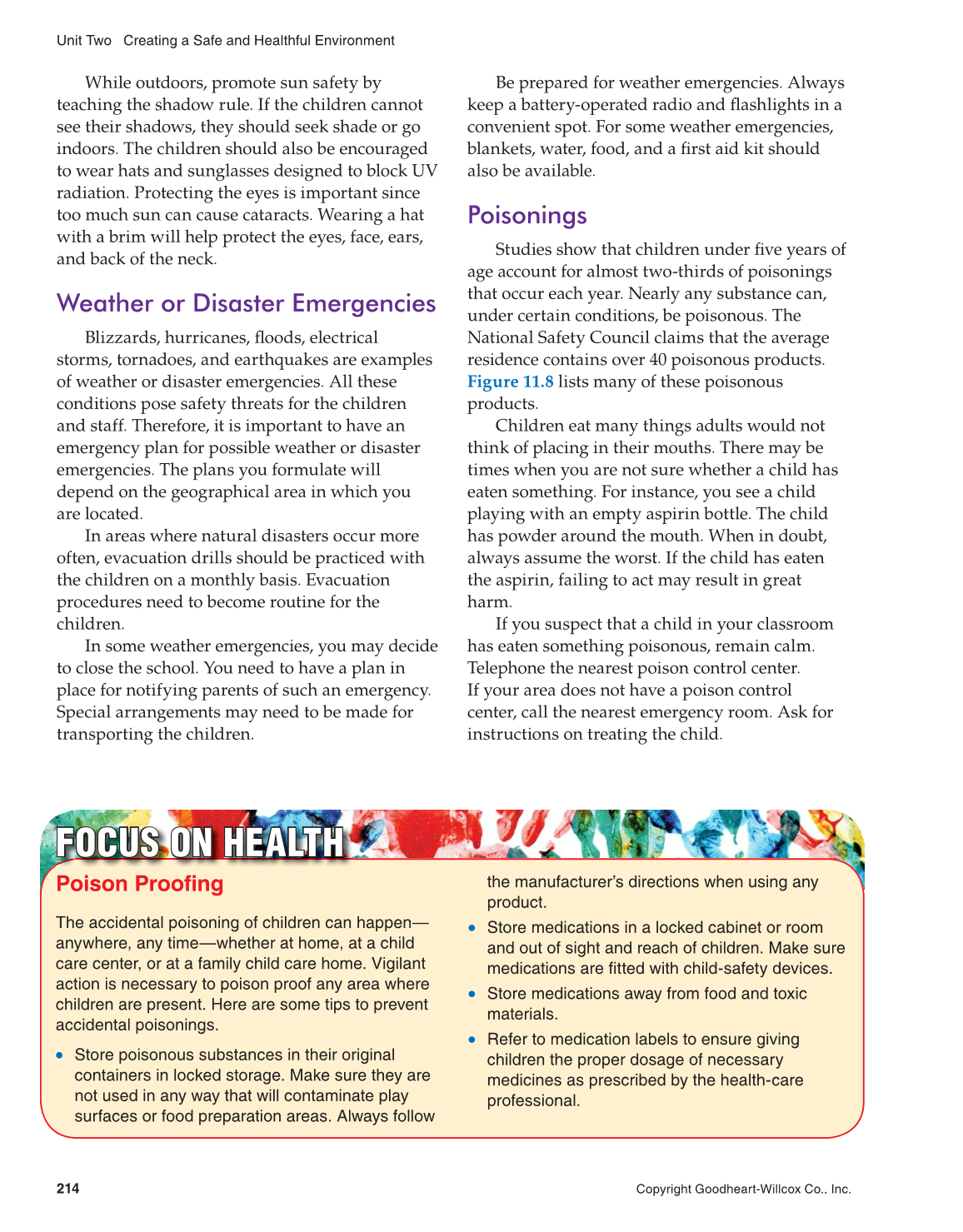 Working with Young Children, 8th Edition page 214