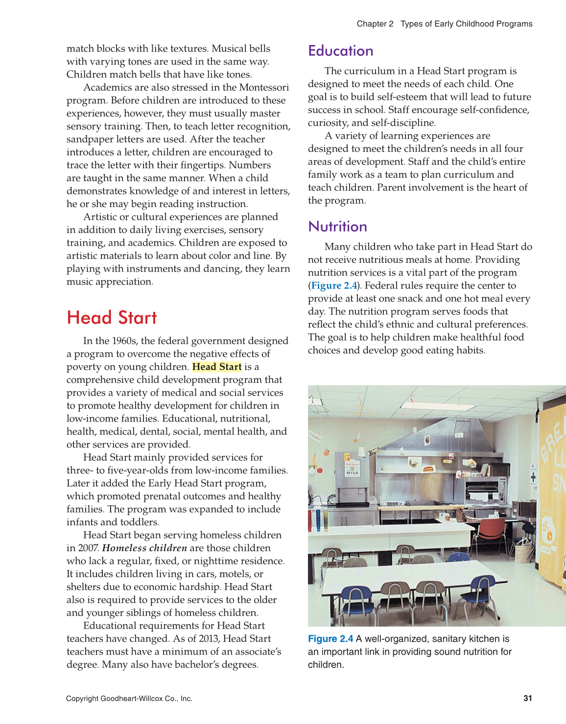 Working with Young Children, 8th Edition page 31