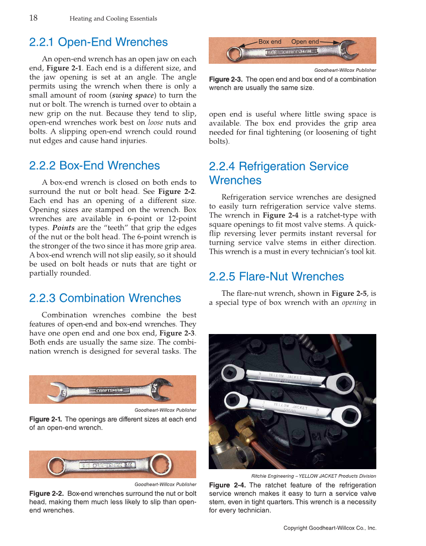 Heating and Cooling Essentials, 4th Edition page 18