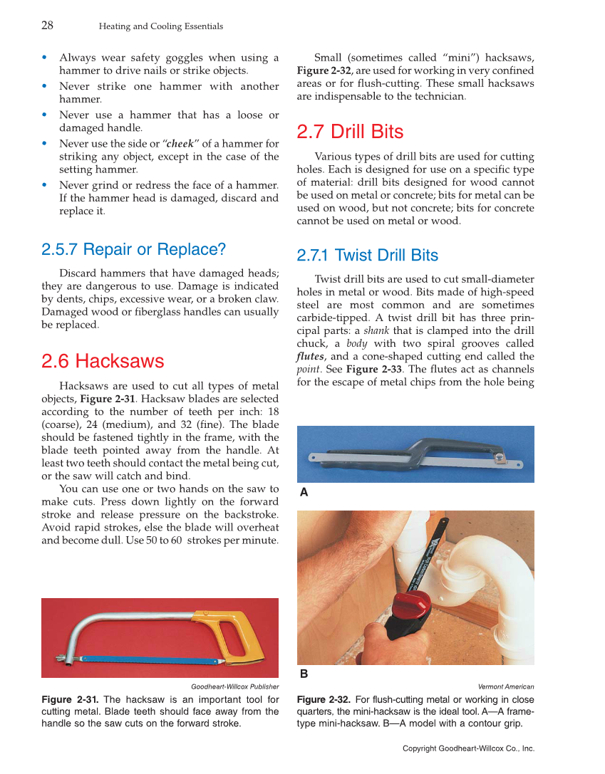 Heating and Cooling Essentials, 4th Edition page 28