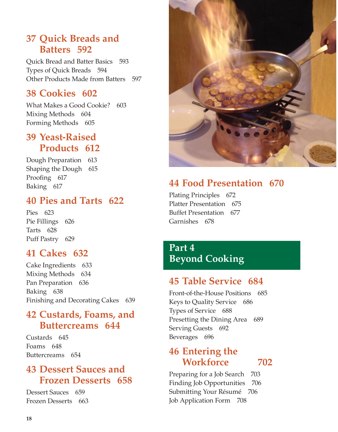 The Culinary Professional, 1st Edition page 18