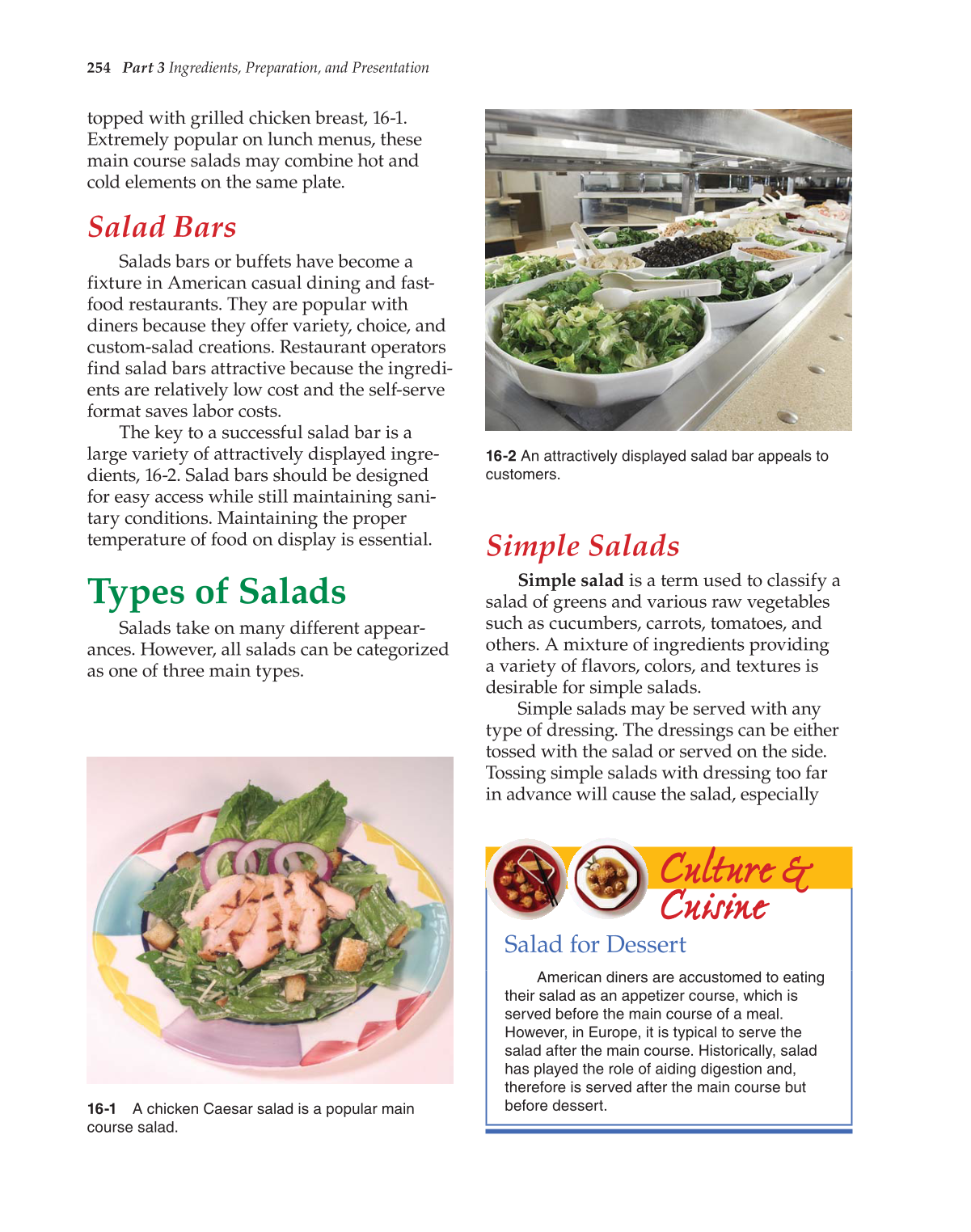 The Culinary Professional, 1st Edition page 254